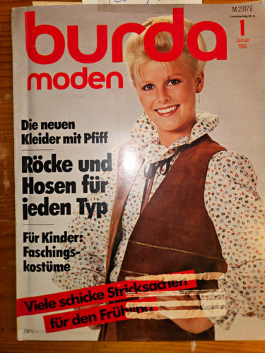 Burda moden zeitschriften - moden,