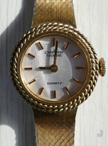 Damen armbanduhr goldfarben - damen,