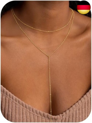 Turandoss gold lange - gold, y-kette