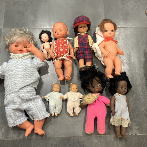 Vintage puppen konvolut - vintage,