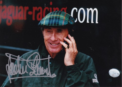 Autogramm jackie stewart - autogramm,