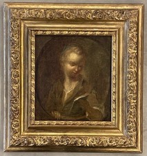 Gemälde Rokoko Frankreich 18. Jahrhundert Lesendes Mädchen