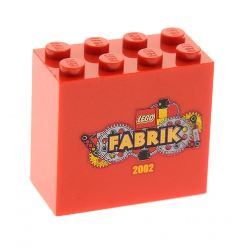 Lego bau stein - lego, rot