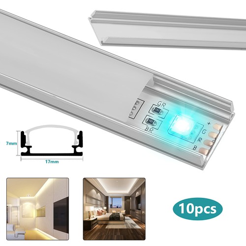 10x1m led aluminium profil - 10x1m,