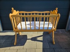 Babywiege Buche inkl. Matratze Babybett