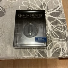 Game of Thrones Staffel 8 Steelbook Magnetwappen Blu-ray 4K UHD Neuwertig !