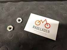 Sechskantmutter M9x1.0 Gewinde 2 Stück SRAM Sachs Shimano Nabenschaltung 