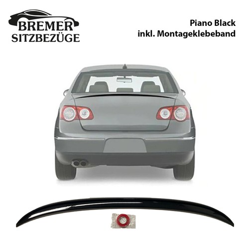 Heckspoiler spoiler schwarz - heckspoiler,