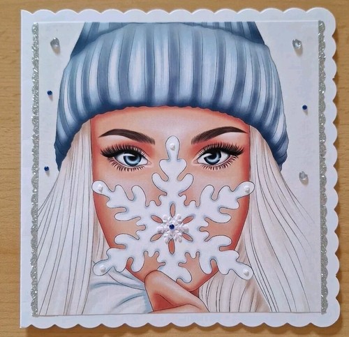 Weihnachtskarte xxl frau - *gb*,