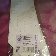 1 x  Krawatte  140 x 10 cm Jacquard ,,Wali" Seidenmalerei