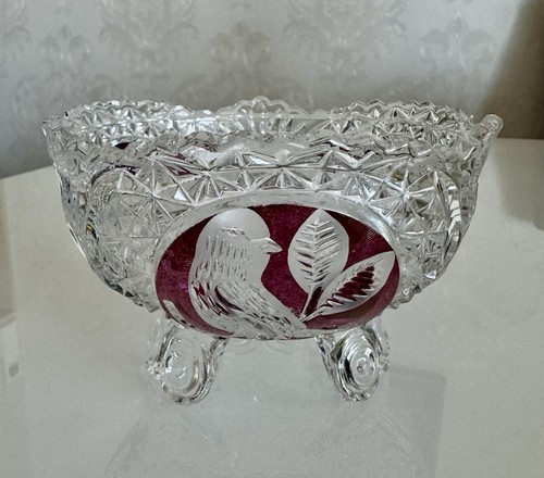 Vintage hofbauer red bird - vintage,
