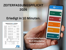 Online-Zeiterfassung 2026 –
