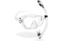 CRESSI F1 Rahmenlose Maske F1 oder Combo Set Rahmenlose Maske Trockenschnorchel