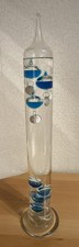 Galileo Galilei Thermometer, Glas-Thermometer, 43 cm