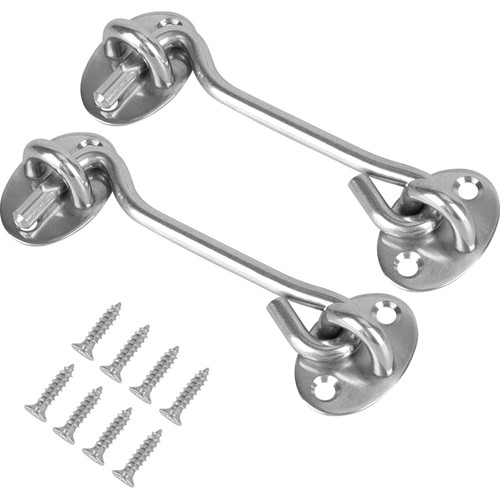 2er edelstahl sturmhaken - edelstahl,