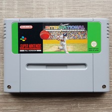 SNES Super International Cricket Super Nintendo PAL Spiel Modul UKV Cartridge