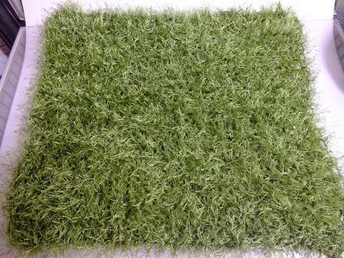 Deko gras waschbar 30x30 - gras, ca.