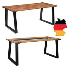 Industrial Akazie Massiv Tisch