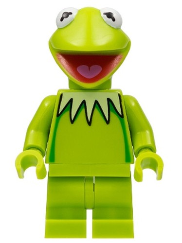 Lego kermit the - the, frog,