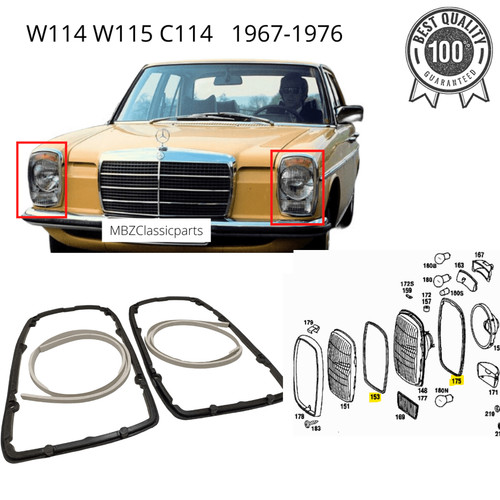W114 w115 scheinwerfer - w114,