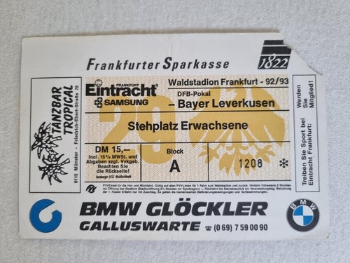 Sammlerticket eintracht - sammlerticket,