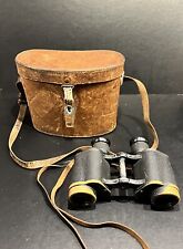 1. Weltkrieg Militär Fernglas WK I ZEISS JENA D.F.  6x m.Köcher u. Strichplatte!