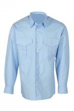 Herren Diensthemd  hellblau