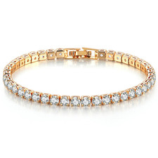 Tennis Armband Damen Silber