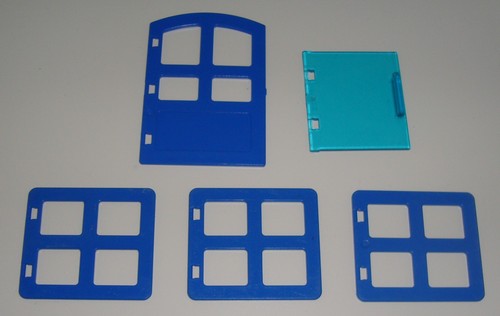 Lego duplo blau türblatt - lego,