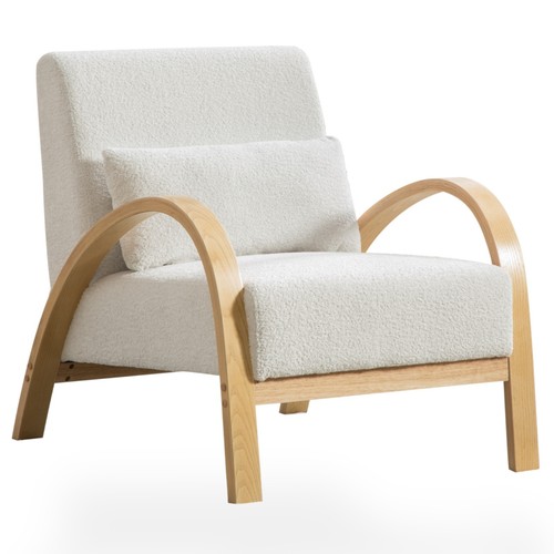 Chenille loungesessel mit - chenille,