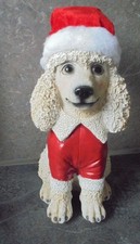 ABELLA Xmas  Dekofigur Pudel