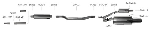 Bastuck komplettanlage opel - -,