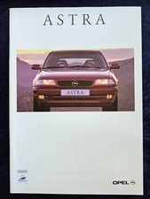 Opel Astra F Prospekt 1.1997  Limousine + Caravan mit Style Dream und Motion