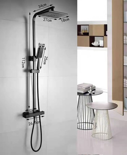 Badezimmer retro regendusche - badezimmer,