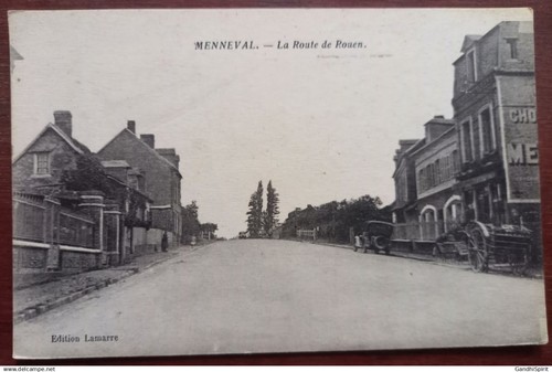 Menneval route rouen - la,