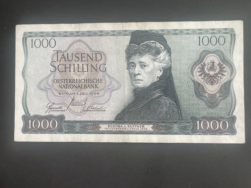 1000 schilling banknote - 1000,