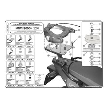 Topcaseträger BMW F 650GS F