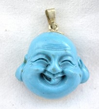 Vintage anhänger kopf - anhÄnger, buddha
