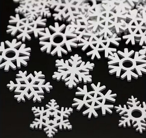 Schneeflocken aus holz - 50,