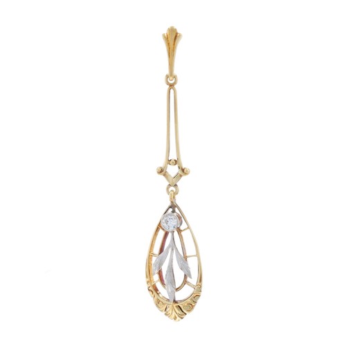 Krementz gelbgold diamant art - gelbgold,