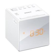 Sony ICF-C1W Uhrenradio weiß