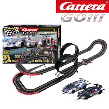 Carrera Go Starter Set DTM Speed Giants 8,9 m 2 Loopings Steilkurve Autorennbahn