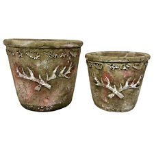 2 Blumentöpfe Set 3D-Design