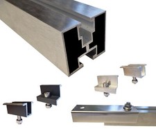 Solarprofil 200-1700 mm 40x40