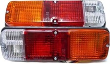 TOYOTA LAND CRUISER RÜCKLEUCHTEN LAMPEN SET LH RH FJ40 FJ43 FJ45 BJ40 OEM ORI...
