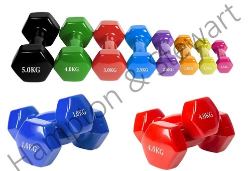 Vinyl hantel set aerobic - vinyl,