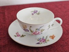 Rosenthal Balmoral Deutsche Blume - Kaffeetasse mit Unterteller