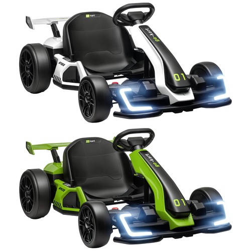 Homcom elektro go kart - v, go-kart