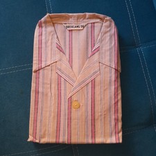 Herren Schlafanzug Pyjama DDR BW Nachtwäsche UNBENUTZT Gr. 56 Dreiklang