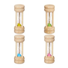 Sanduhren set Kurzzeitmesser bunt 40 g Zeitmesser Set Eieruhr Set 4 Farben